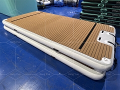 4x2m Inflatable Floating Water Lake Comfortable Island Dock Aqua Party Platform