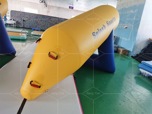 PVC Inflatable Beach Water Skiing Bananas Boat Towable Tube For Rental