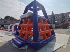 Factory Price Customized Inflatable Floating Water Park Aquapark Climbing Slide Water Game Island Funny Water Play Equipment