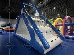 Outdoor Water Park Inflatable Water Slide Water Park Equipment Inflatable Floating Toy Slide