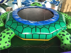 Inflatable Turtle Water Jumper Water Trampoline Bouncer for Sea/Lake/Pool