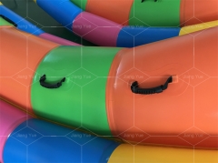 Inflatables Water Games Customized Double Tubes Inflatable Water Seesaw