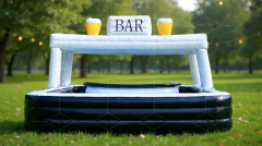 Backyard Ultimate Party Inflatable Floating bar Swimming Pool Cabana Inflatable Pool bar
