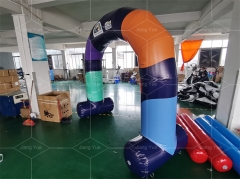 Colordul Inflatable Start Finish Line