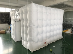 Portable Inflatable Photo Cabin, LED Photo Booth Tent
