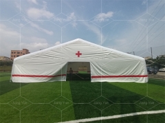 Portable Air Sealed Medical Tents White Airtight Large Inflatable Emergency Hospital Survival Tent for Hospital