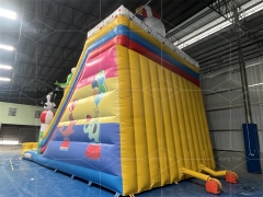 Commercial Clown Inflatable Slide for Outdoor