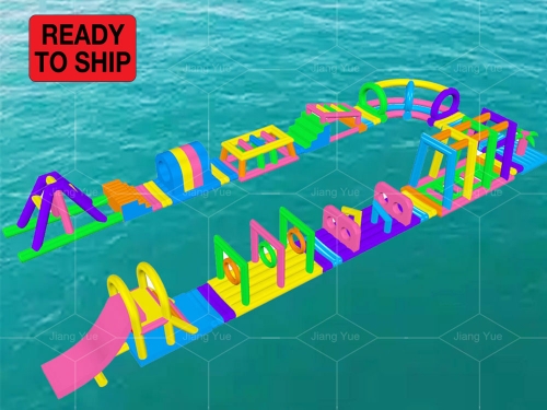 In Stock Commercial Large Aqua PVC Inflatable Floating Water Park with Factory Price